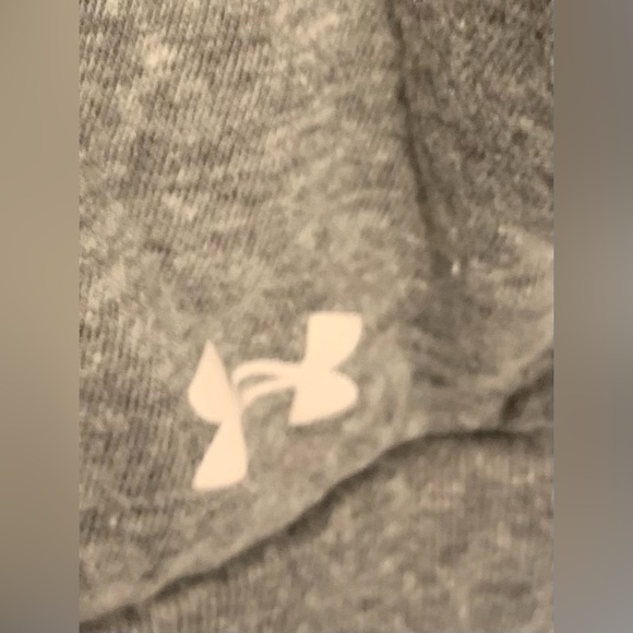 Under Armour Grey Zip Up Jacket Sz M - Picture 4 of 5